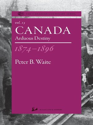 cover image of Canada 1874-1896